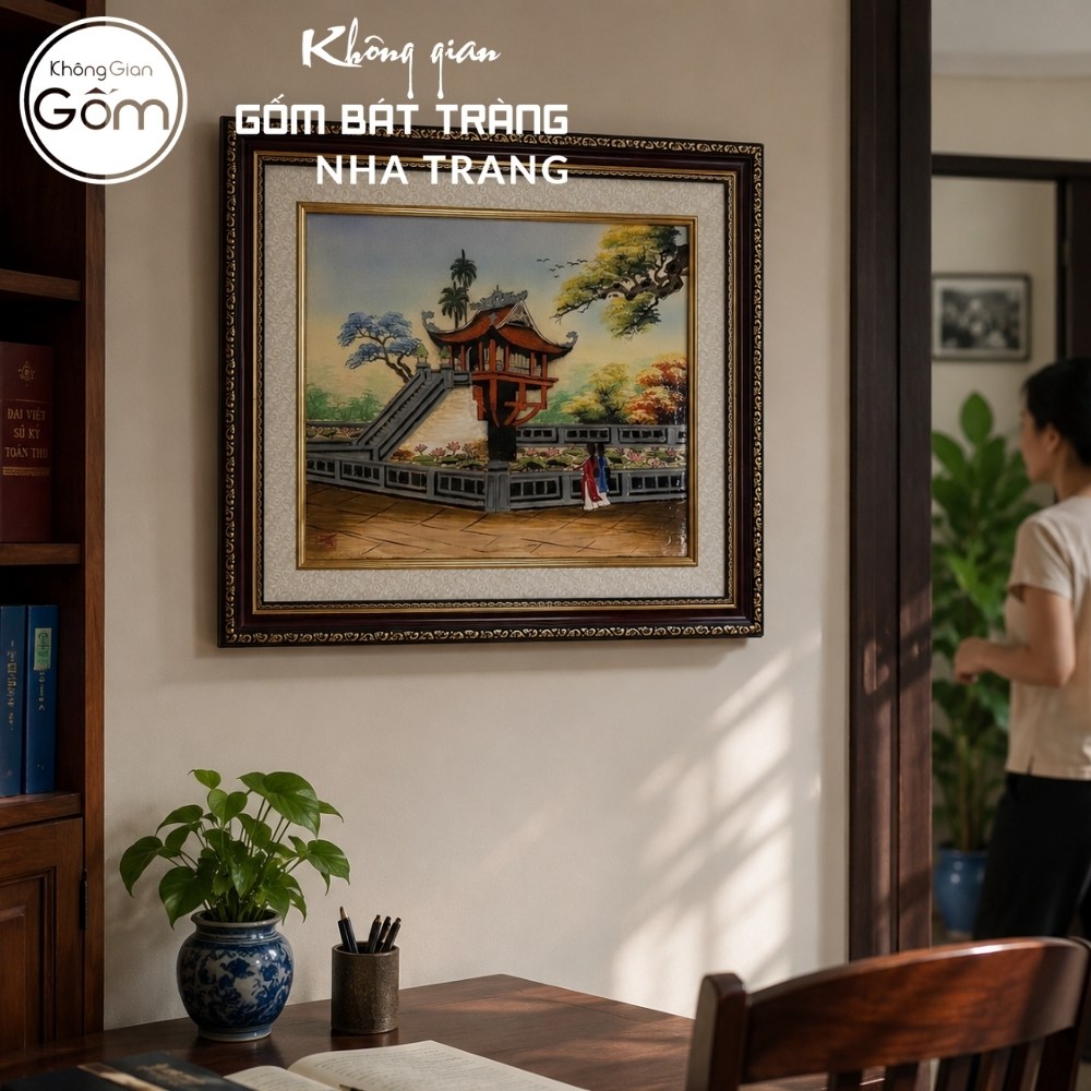 Tranh gốm Bát Tràng