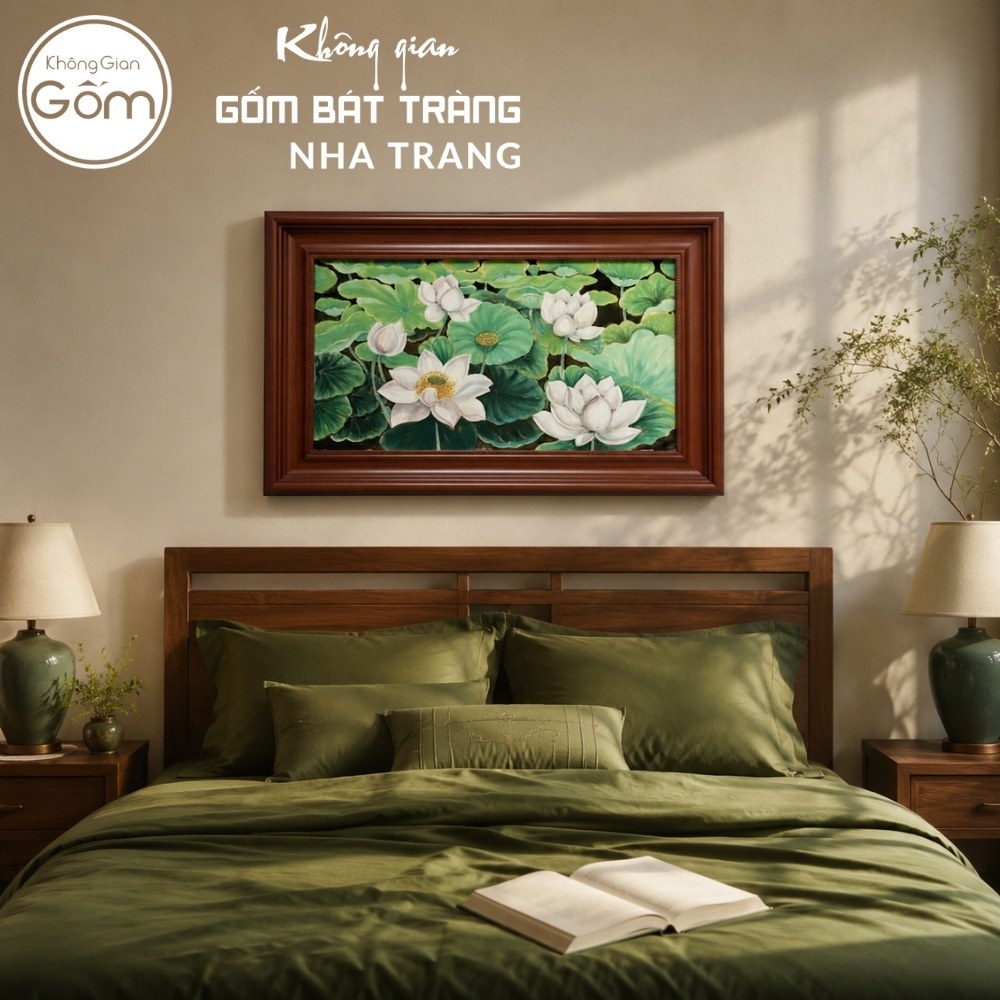 Tranh gốm sứ Bát Tràng