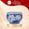 Bình Hoa Bát Tràng Dáng Tròn Vẽ Cúc Đại Hoa Men Lam NT-LH09 - Ảnh đại diện