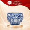 Lọ Hoa Gốm Bát Tràng Dáng Chum Vẽ Tay Hoa Cúc Men Lam NT-LH06 - Ảnh đại diện