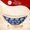Thuyền Cắm Hoa Gốm Bát Tràng Họa Tiết Hoa Men Lam NT-LH13 - Ảnh đại diện