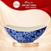 Thuyền Cắm Hoa Men Lam Bát Tràng Vẽ Hoa Mẫu Đơn NT-LH14 - Ảnh đại diện